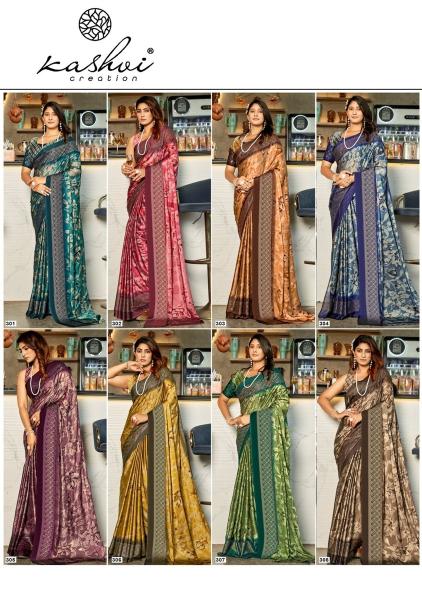 Kashvi shivika vol-3 fancy sarees wholesale  - wholesale export